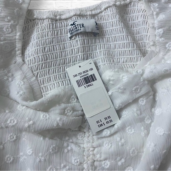 Hollister white lace top & skort set - Picture 5 of 6